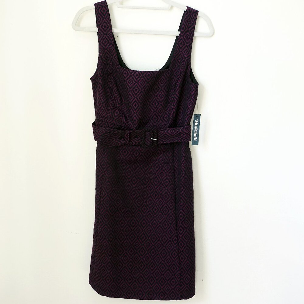 Modcloth Mod Jumper Dress with Belt Size M *WITH TAGS*